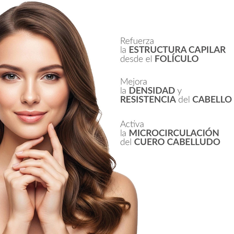 Loción Fortificante Anticaída y Equilibrante para Cabello afinado, frágil o castigado - Imagen 2