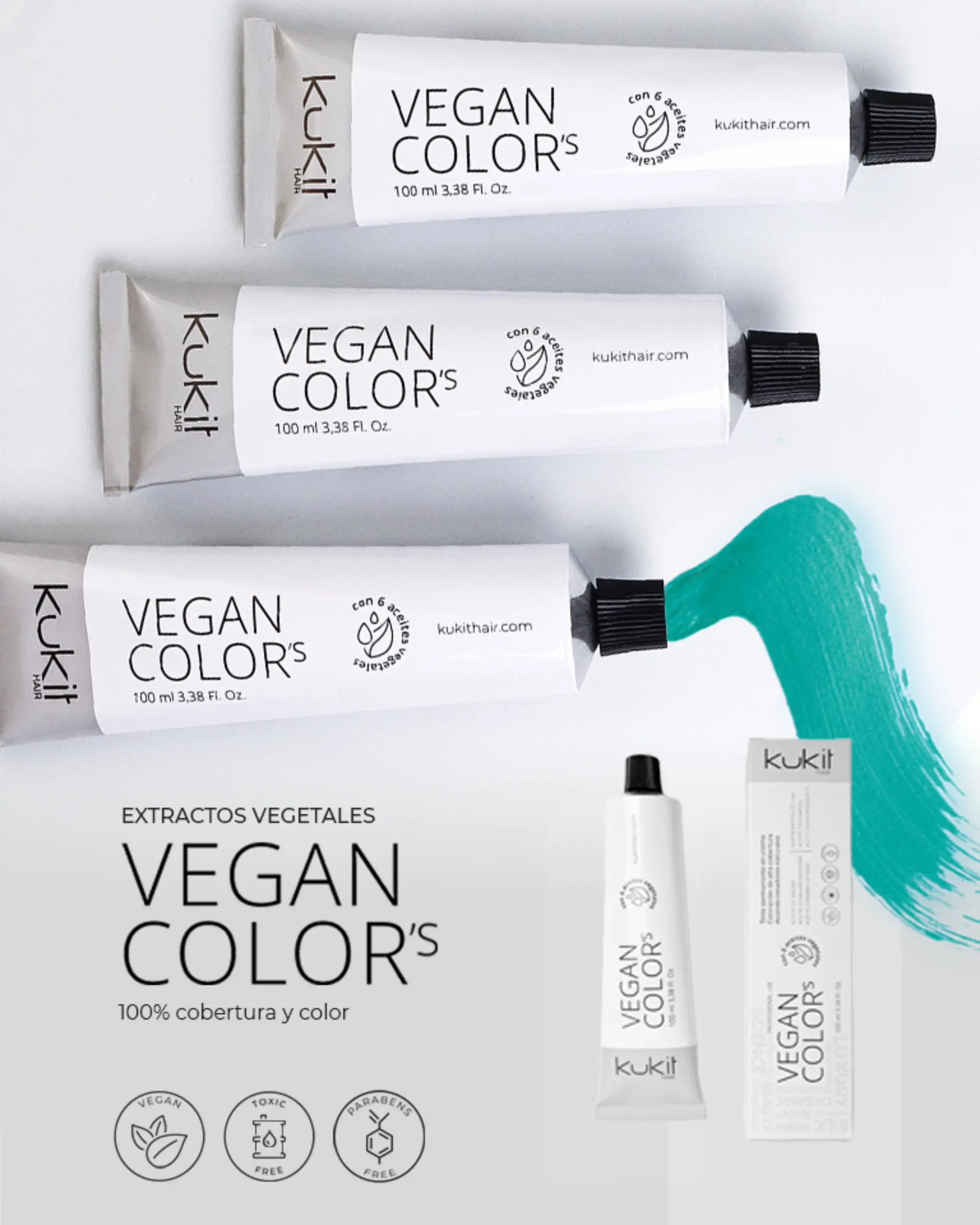 tintes para el cabello veganos